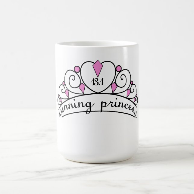 13,1 Rinnande Princess (rosor) Kaffemugg (Center)