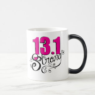 13,1 Stark halv maratonkaffemugg Magisk Mugg