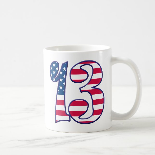 13 ålder USA Kaffemugg (Höger)