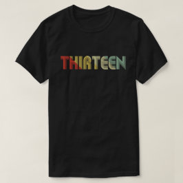 13 år 13th födelsedaggåva för gammal tretton t shirt