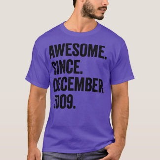 13 ÅR Ålder Ålder december 2009 13 Födelsedag2 T Shirt