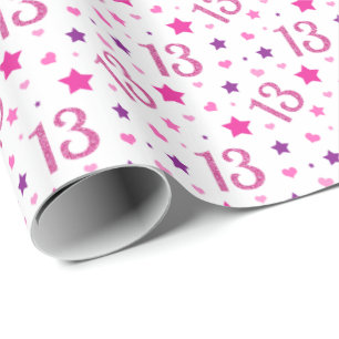 13 år Åldersdag Tretton flickors tonåring Presentpapper