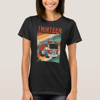 13 år gammal 13:e födelsedagstjocksbrandtru t shirt