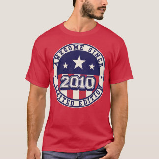 13 år gammal Fantastisk sedan 2010 13:e födelsedag T Shirt