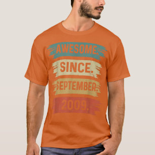 13 år gammal fjol Fantastisk sedan september 2009 T Shirt
