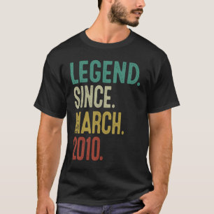 13 år gammalLegend sedan mars 2010 13:e födelsedag T Shirt