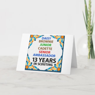 13 år i kupongkort kort