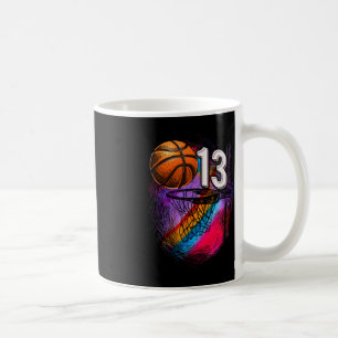 13-årig 13-dagars basketboll-Officiell Tonåring Kaffemugg