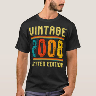 13 års Vintage för För manar kvinnor i detaljistle T Shirt