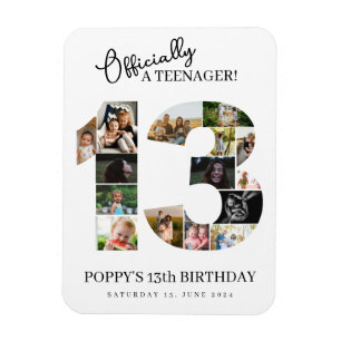 13-årsdag officiellt en tonårsinsamling magnet