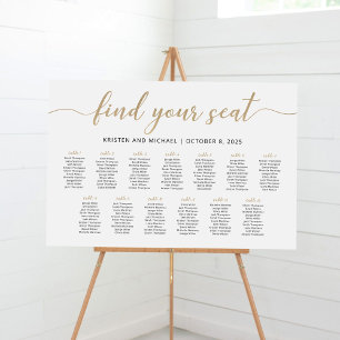 13 Bord Hitta Din Plats Sittplatskarta Plan Poster