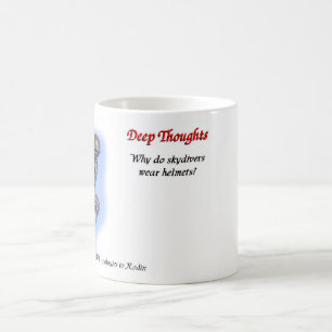 13 djupa tankar kaffemugg