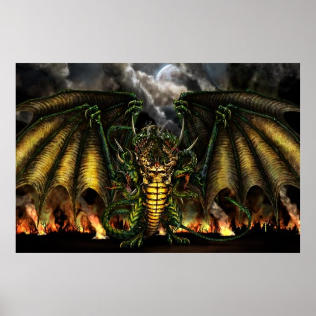 13 Dragoner Poster (Framsidan)