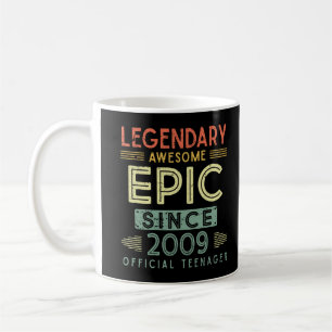 13:e födelsedag 2009 Officiell tonåring Kaffemugg