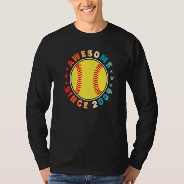 13:e födelsedag Fantastisk sedan 2009 13 år T Shirt (Framsida)
