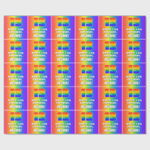 13:e födelsedag: Färgfull, Roligt Rainbow Mönster