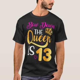 13:e födelsedag flickor 13 års Officiell Teenager T Shirt