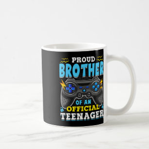 13:e födelsedag Proud Brother Officiell Teenager V Kaffemugg