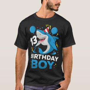 13:e födelsedag, Temaparty för guldhaj i oceanen 1 T Shirt