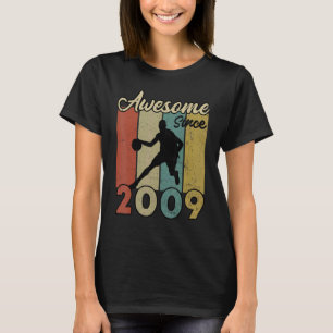 13:e födelsedagen Fantastisk sedan 2009 basketboll T Shirt
