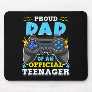 13:e födelsedagen Proud Pappa Officiell Teenager V Musmatta