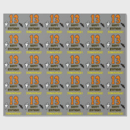 13:e födelsedagen: Spooky Halloween Theme, eget na Presentpapper