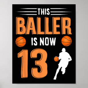 13:e födelsedagsbasket - den här bollen är nu 13 poster