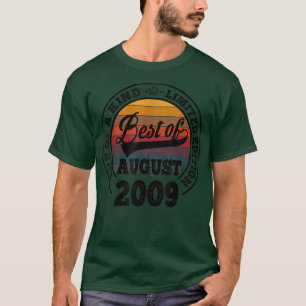 13:e födelsedagserbjudandet i 13 år i augusti 2009 t shirt