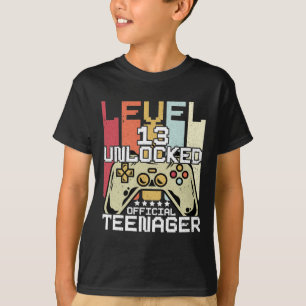 13:e födelsedagshuset. Nivå 13 olåst, Officiell T Shirt