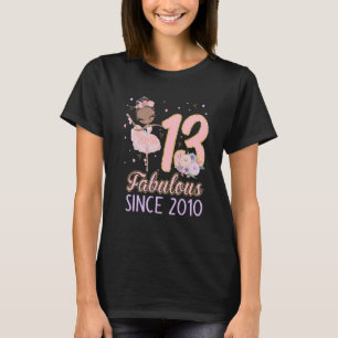 13:e födelsedagskalkens barndagskläder Ballerina D T Shirt
