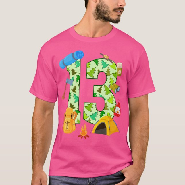 13:e födelsedagskampanjen 13:e födelsedagsdagen K T Shirt (Framsida)