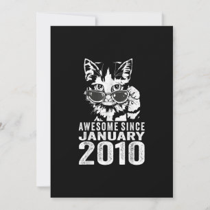 13:e födelsedagskatt 13 år gammal Fantastisk sedan Inbjudningar