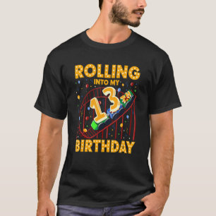 13:e födelsedagsparken Rollercoaster Amusement Par T Shirt