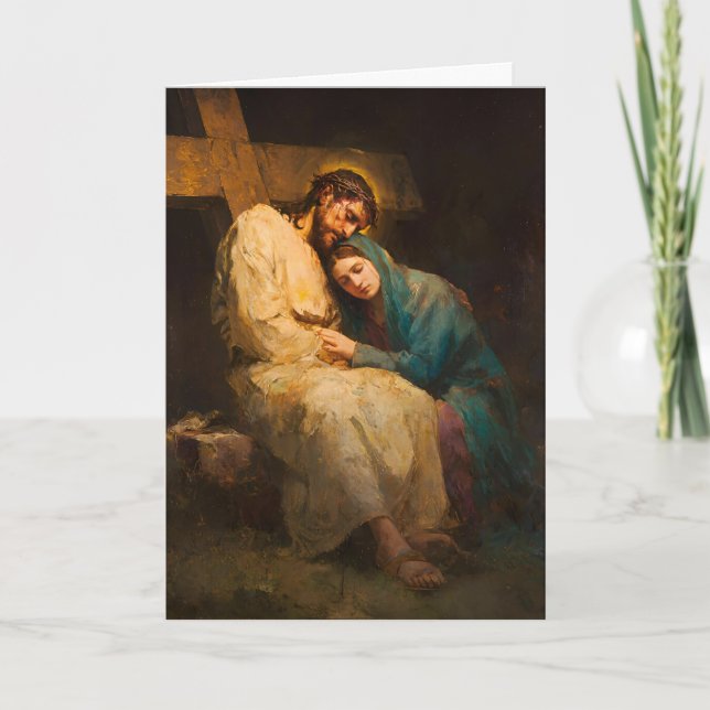 13:e stationsvägen - Jesus tas ner fr Kort (Framsida)