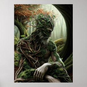 *~* 13 FD3 Livets träd Guardian Earth Keeper Poster