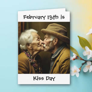 13 februari är Kyssens dag Kort