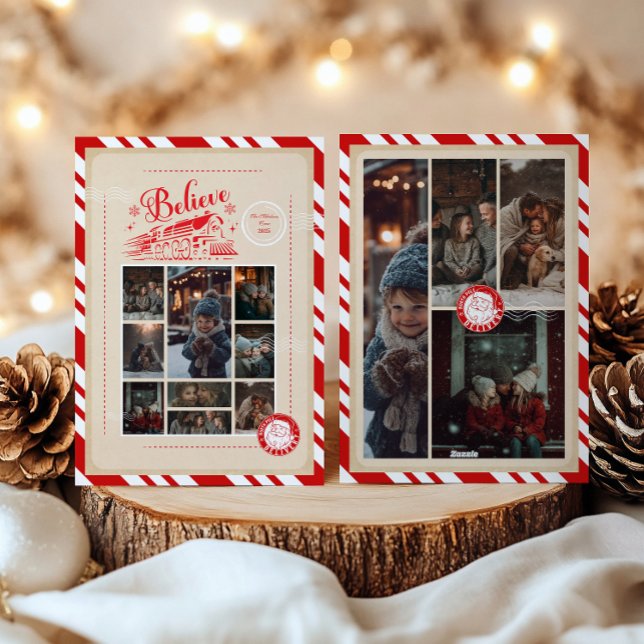13 Foto Polar Express julbiljett Julkort (Skapare uppladdad)