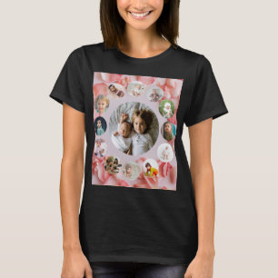 13 Fotokollage rosy Personlig Namn T Shirt