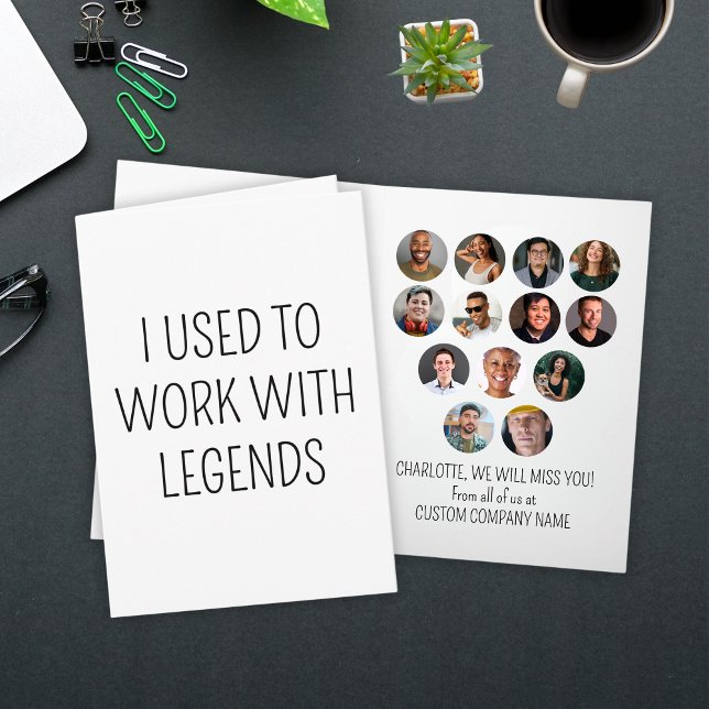 13 foton som jag använde för att arbeta med legend kort (13 Photos I Used To Work With Legends Coworker Card
)