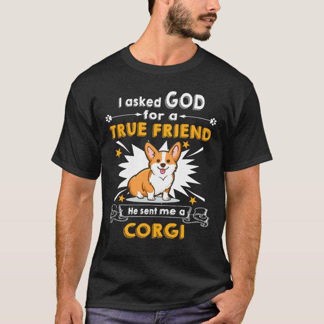 13 Han skickade mig en Corgi T Shirt (Framsida)