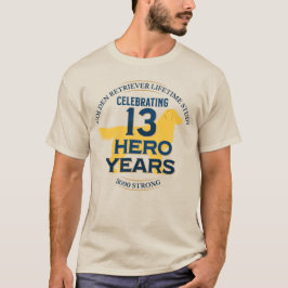 13 Hero Years - Light T Shirt