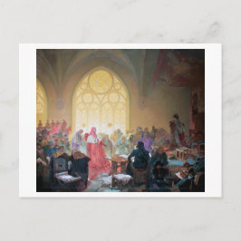 #13 Hussite Kung Jiri of Podebrady, Mucha Vykort