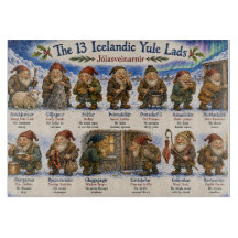 13 isländska julbusar jul reykjavik