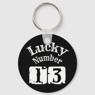 13 - Lucky Number 13 Tur Nyckelring