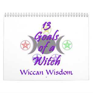 13 mål & Wiccan vishetkalender Kalender