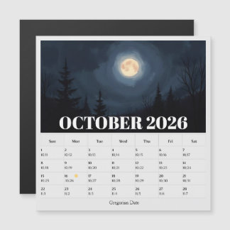13-månaders månfas zodiak-kalender för oktober