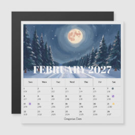 13-månaders månfas Zodiakalen februari Kalender