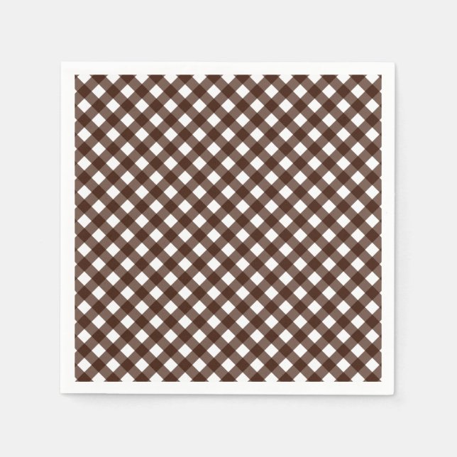13-MÖRKARS PAPPRA NAPKINER PAPPERSSERVETT (Framsidan)
