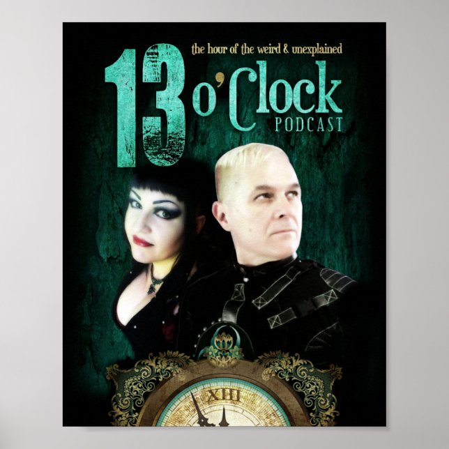 13 O'Clock 8x10 Small Poster (Framsidan)