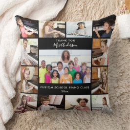 13 Photo Collage Music Teacher Personlig Gift Kudde
